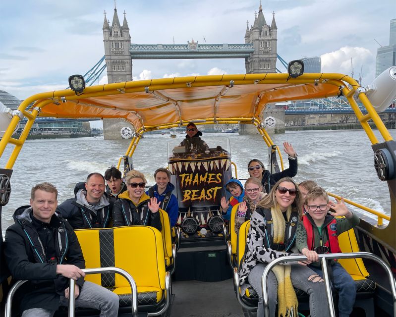 London: 40-Minute Thames Beast Jetboat Tour - The 35-minute high-speed run