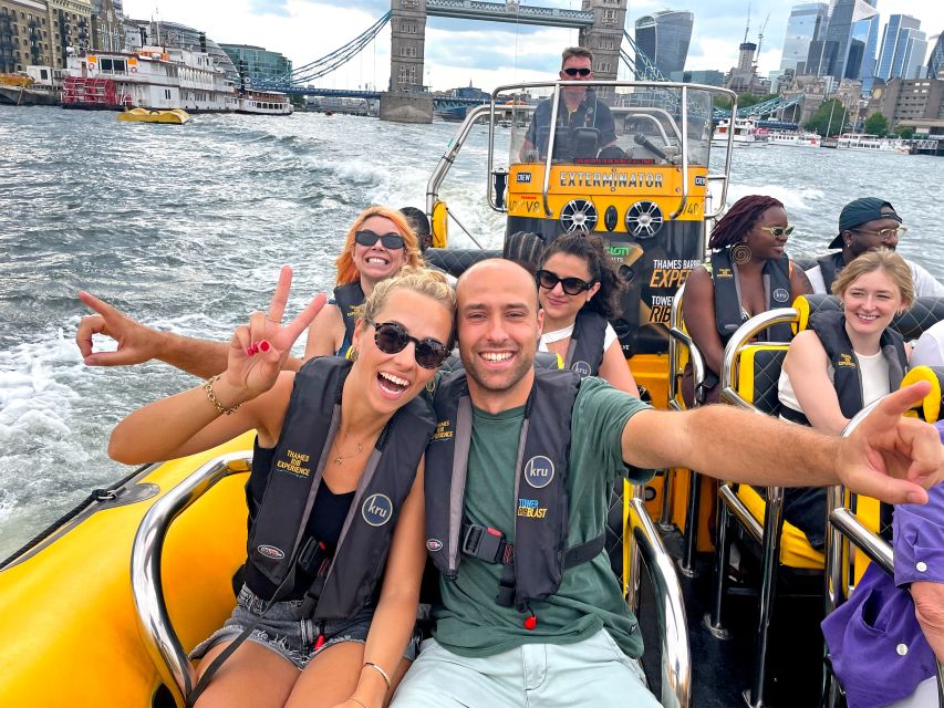 London: 70-Minute Thames Barrier Speedboat Tour - Tower of London and Tower Bridge