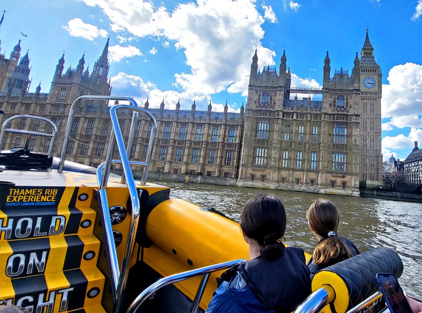 London: 70-Minute Thames Barrier Speedboat Tour - Central London from the water