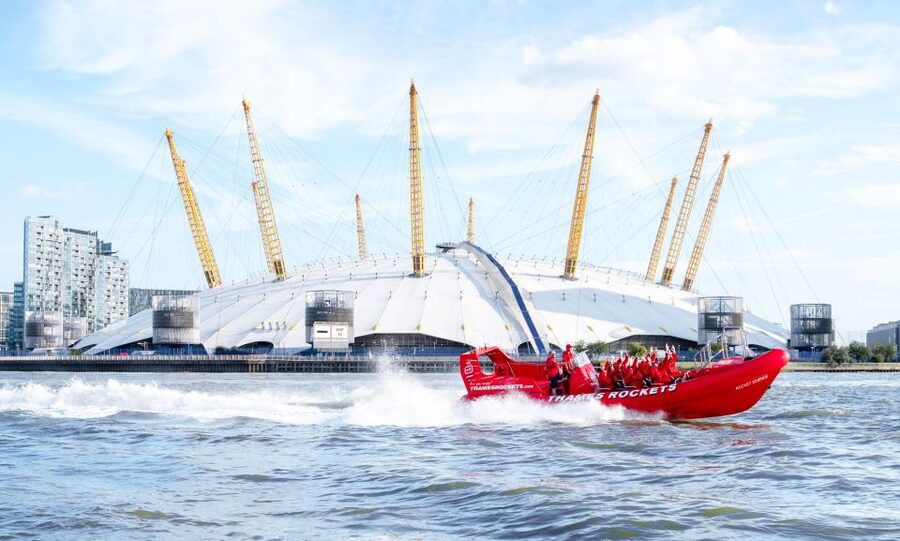 London: Break the Barrier Speed Boat Ride - Canary Wharf and the changing face of London