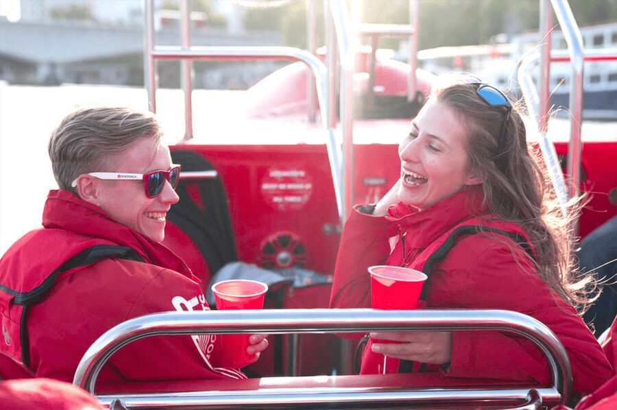London: River Thames Sunset Speedboat Experience with Drink - Tower Bridge is the visual high point