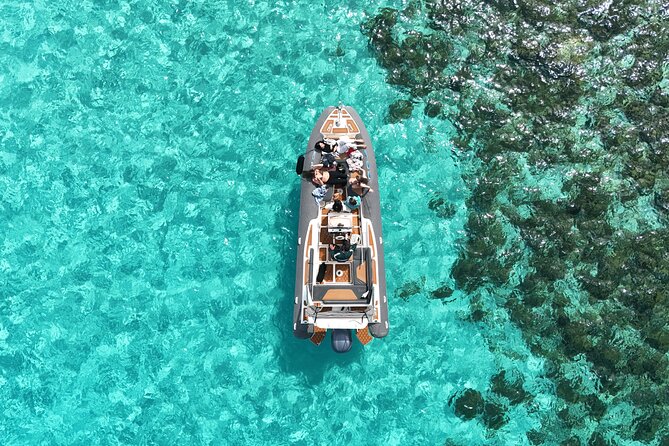 Luxury RIB Tour in Gozo Coast, Blue Lagoon and Comino Caves - Crystal Lagoon, Cominotto Reef, and the P31