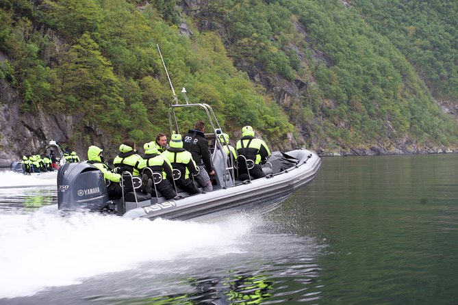 Lysefjord RIB Safari from Stavanger - Getting close to Whiskeyfalls