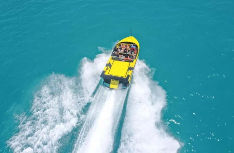 Mackay: Jet Boat Ride: Wettest ride in Aus - The safety briefing sets the tone