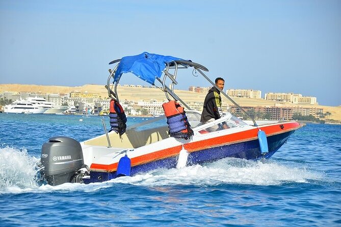 Magawish Island By Private Speedboat with Snorkeling - Hurghada - Racing Across the Red Sea by Private Speedboat