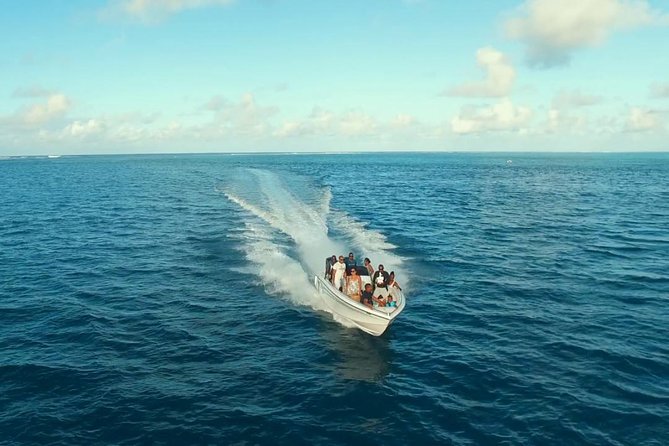 Marvelous Ile aux Cerf island: Speed Boat, Parasailing, Lunch & GRSE waterfall - Group size, guide service, and overall pace