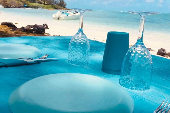 Mauritius : Ile Aux Cerfs 3 islands Speed Boat Trip with BBQ - Grande Riviere Sud Est waterfall is a quick scenic stop
