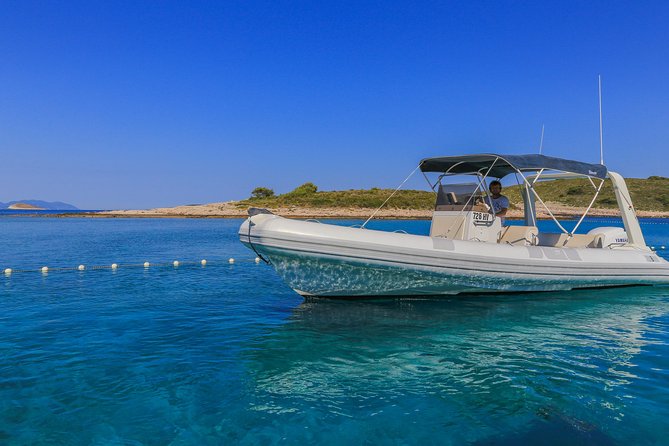 Mesmerizing Hvar speed boat tour with optional wine tasting - Dubovica Beach from the sea