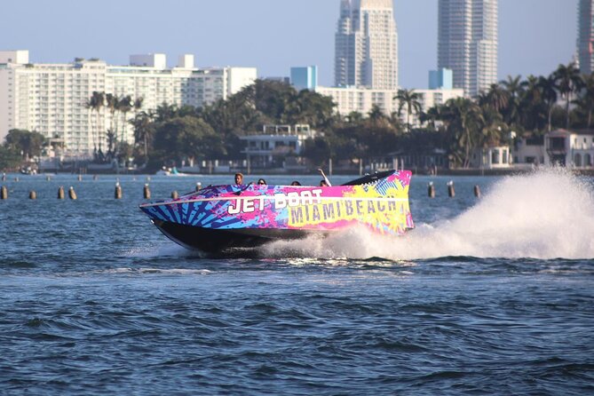 Miami Beach Jet Ski Rental with Free Jet Boat Ride - A break at the floating party platform