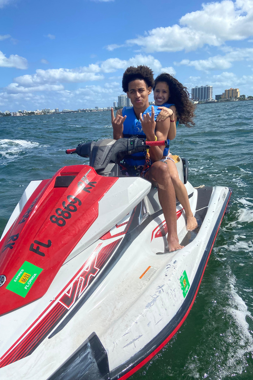 Miami: Jet Ski Adventure with Complimentary Speed Boat Ride - Key points to know before booking