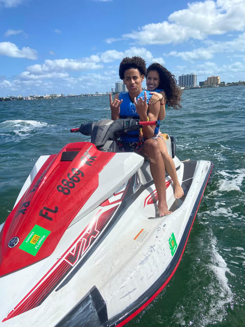 Miami: Jet Ski Adventure with Complimentary Speed Boat Ride - One hour on a jet ski in Biscayne Bay