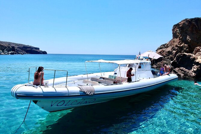 Milos: Half-Day Speedboat Cruise to Kleftiko with snorkeling tour - The essential points at a glance