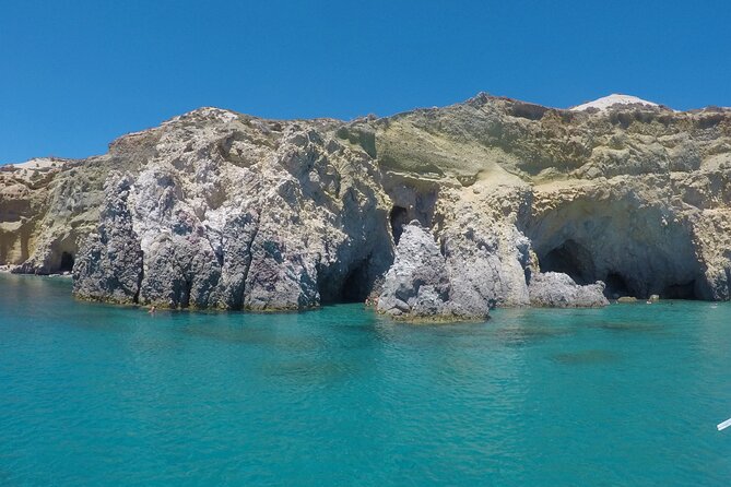 Milos: Half-Day Speedboat Cruise to Kleftiko with snorkeling tour - The extra sights from the boat