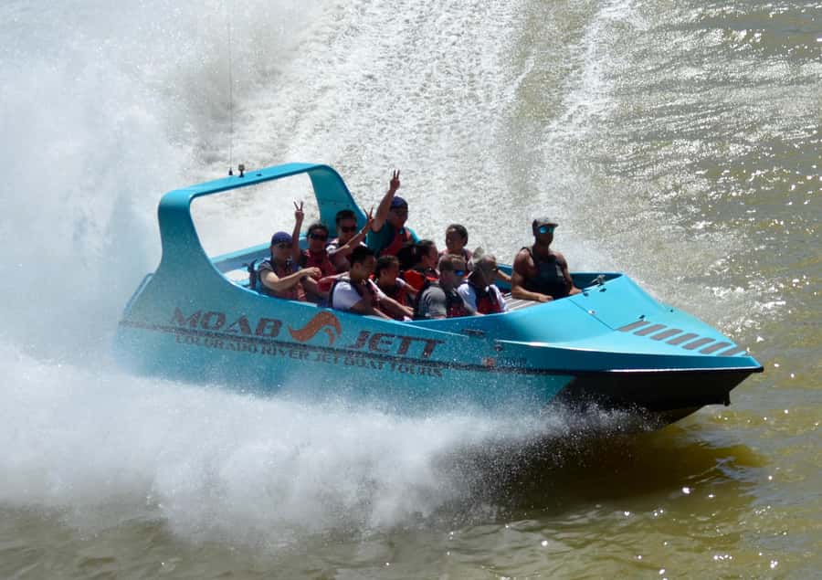 Moab: 2-Hour New Zealand style Adventure Jet Boat Tour - The key points at a glance