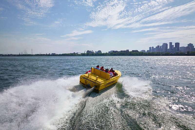 Montreal: Jet Boating on the Lachine Rapids - The setup is part of the value