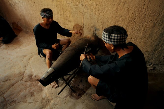 Morning CuChi Tunnels-Tapioca-Secret Traps Luxury Speedboat 2Ways - The shooting range and an important caveat