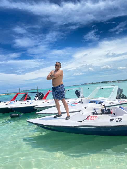 Nassau: Self-Drive Speedboat Ride and Pig Swimming Encounter - Snorkeling, swimming, and beach time