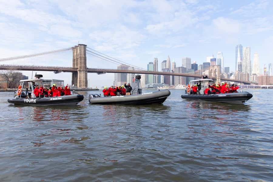 New York City: Harbor Speedboat Tour - Setting out from North Cove Marina