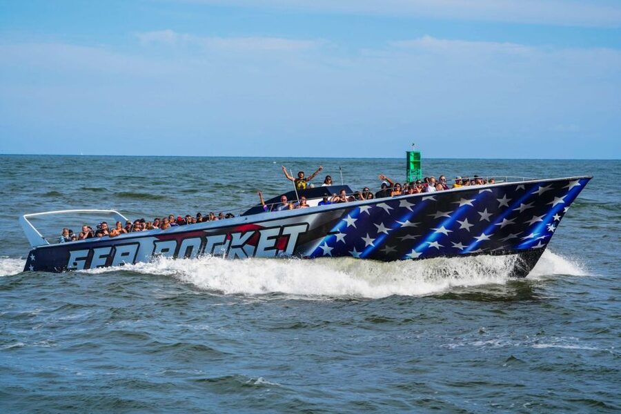 Ocean City, MD: Coastal Speedboat Tour with Dolphin Spotting - What the Sea Rocket ride feels like