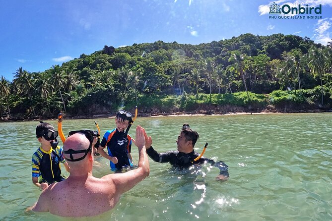 OnBird - Private family KID-FRIENDLY Snorkeling trip by speedboat in Phu Quoc - What the $152.08 price really buys