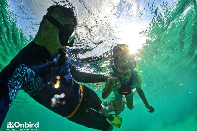 OnBird - Private family KID-FRIENDLY Snorkeling trip by speedboat in Phu Quoc - Pickup, speedboat travel, and the private format
