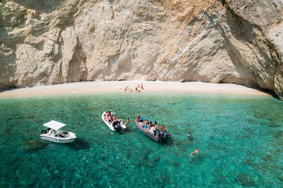 Palaiokastritsa: Coastline and Blue Caves Speedboat Tour - Practical Value at $88 Per Person