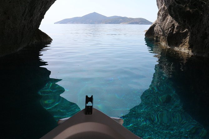 Paros & Antiparos - Private Cruise with a luxury speedboat - Antiparos when the sea cooperates