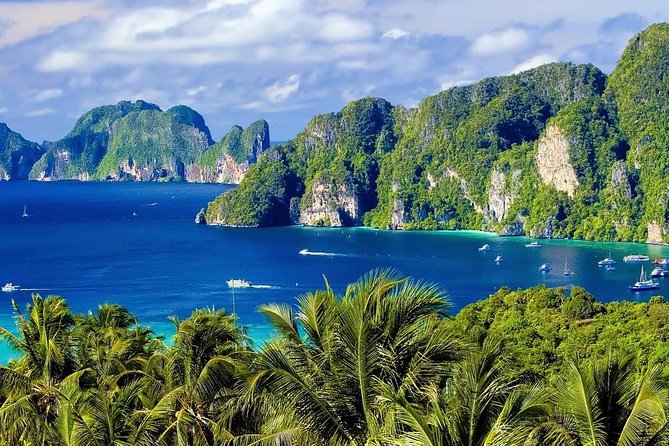 Phi Phi and Khai Islands Snorkeling Tour with Lunch by Speedboat - Ko Phi Phi Lee and the cliffs of the Andaman Sea