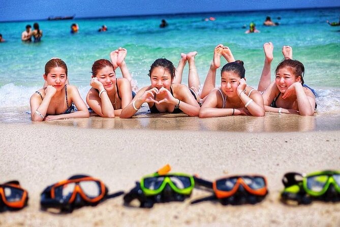 Phi Phi & Bamboo Islands Snorkeling Tour with Lunch by Speedboat - Viking Cave from the water