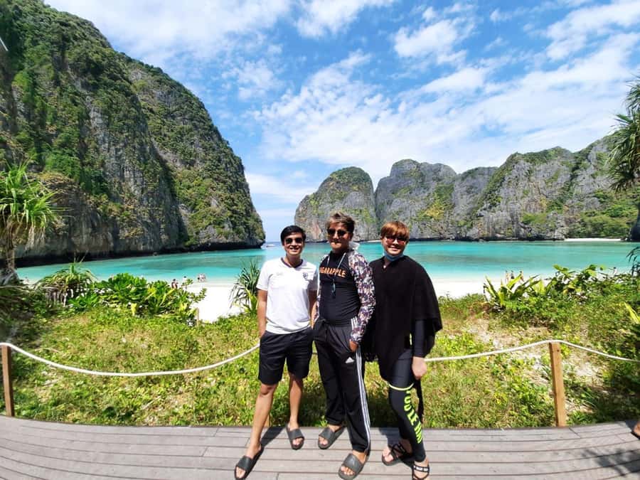 Phi Phi: Full-Day Phi Phi Islands & Sunset Tour by Speedboat - Bamboo Island brings the day’s best pause