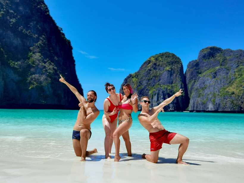 Phi Phi: Half-Day Speedboat Tour with Maya Bay & Snorkel - The crew, guide, and onboard atmosphere