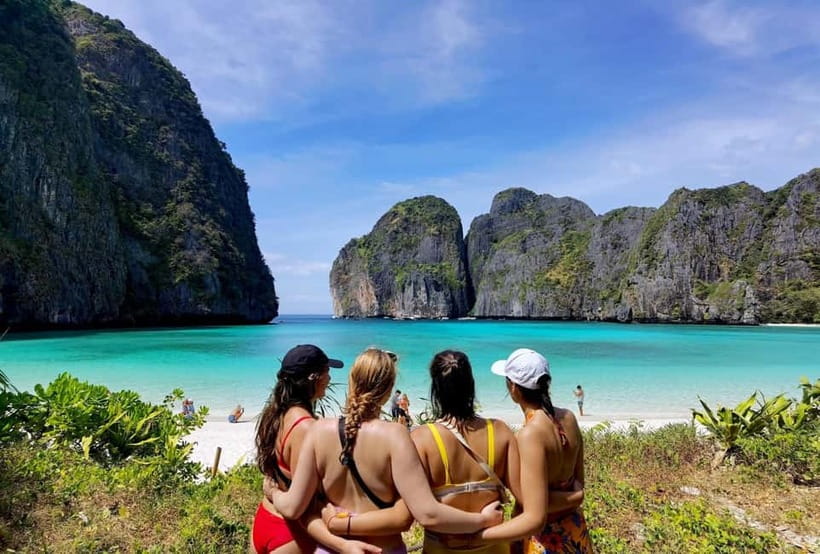 Phi Phi: Half-Day Speedboat Tour with Maya Bay & Snorkel - Meeting at Tonsai Pier and getting ready
