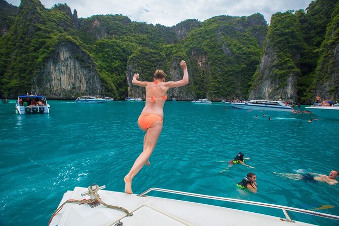 Phi Phi Island Hopping Day Trip by Speed Boat from Phuket - Viking Cave and the short visit to Monkey Beach
