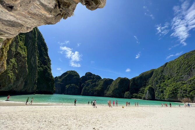 Phi Phi Island Hopping Day Trip by Speed Boat from Phuket - Phi Phi Leh begins with cliffs and clear water