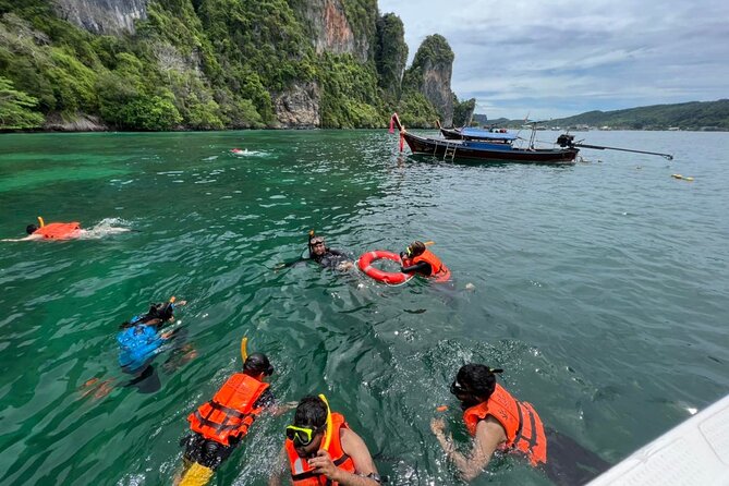 Phi Phi Islands Adventure Day Tour by Speedboat from Krabi - Snorkeling at Loh Samah Bay