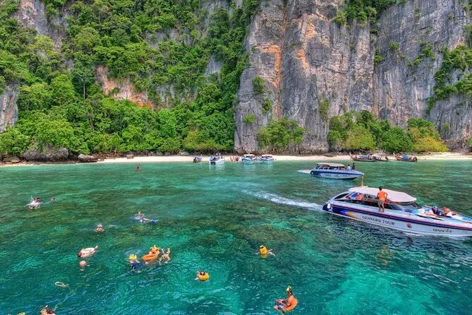 Phi Phi Khai Islands Excursion with Seaview & Lunch by speedboat - Koh Khai Nai: the beach finish