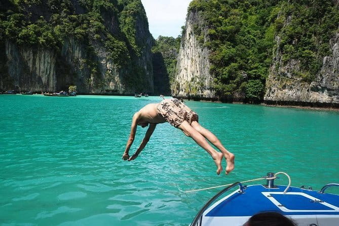 Phi Phi with Maya and Bamboo Island Day Trip by Speedboat - Pileh Bay and the emerald lagoon