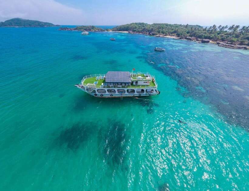 Phu Quoc: 3 Islands Trip Snorkeling by Speed Boat - Optional sea walker near Thom Island