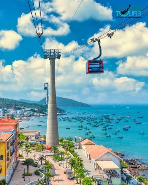 Phu Quoc: 4 Islands By Speedboat & Cable Car Trip - Hon Thom cable car and water park