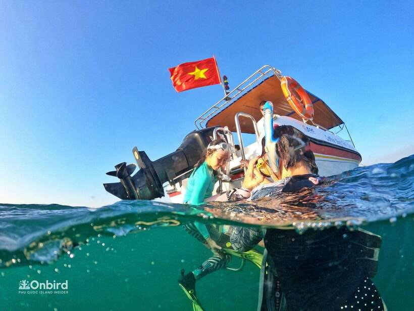 Phu Quoc: Speed Boat Tour 4 Islands - 2 Reefs Snorkeling - How the crew handles safety and conservation