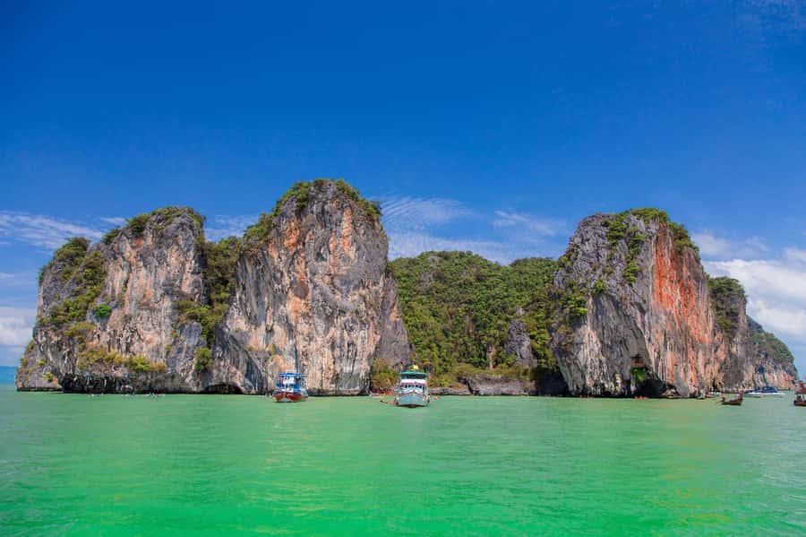 Phuket: James Bond and Khai Islands Day Trip by Speedboat - Khai Island: beach time with caveats