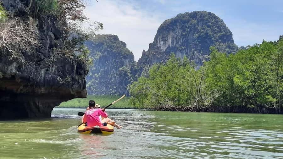 Phuket: James Bond Island by Speedboat w/ Canoeing & Lunch - Panak Island brings caves and limestone scenery