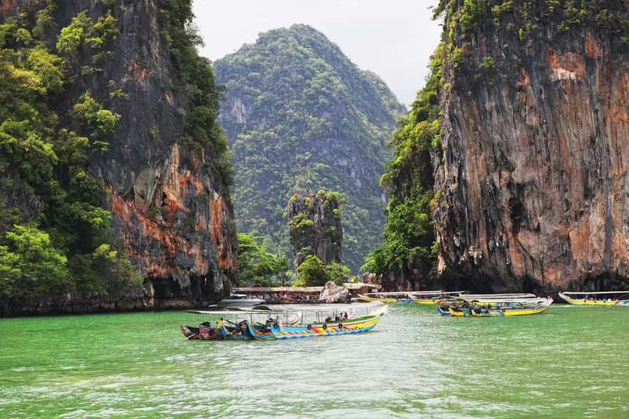Phuket: James Bond Island Day Trip By SpeedBoat - Canoeing Through Hong or Talu Island
