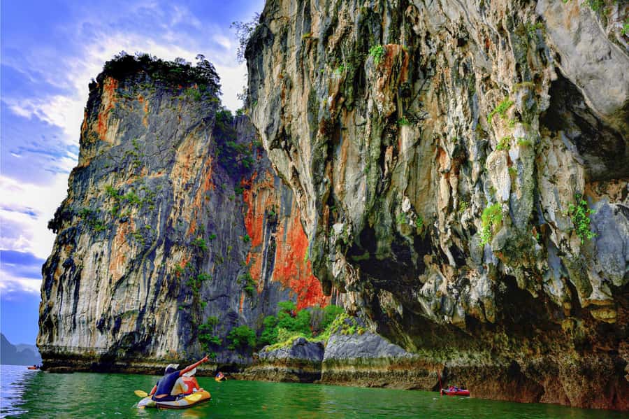 Phuket: James Bond Island, Floating Village Speedboat Tour - Ice Cream Cave and its crystal formations