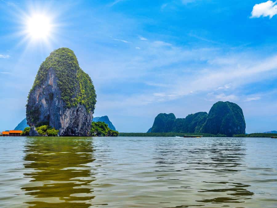 Phuket: James Bond Island Sea Canoe by Speedboat - Hong Island is the active center of the trip