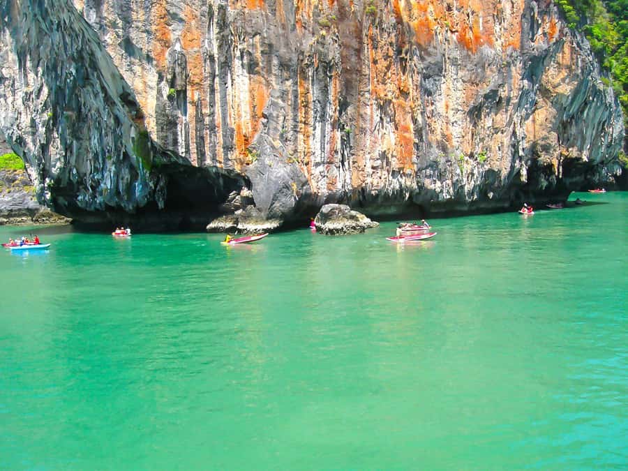 Phuket: James Bond Island Sea Canoe by Speedboat - James Bond Island is famous, brief, and busy