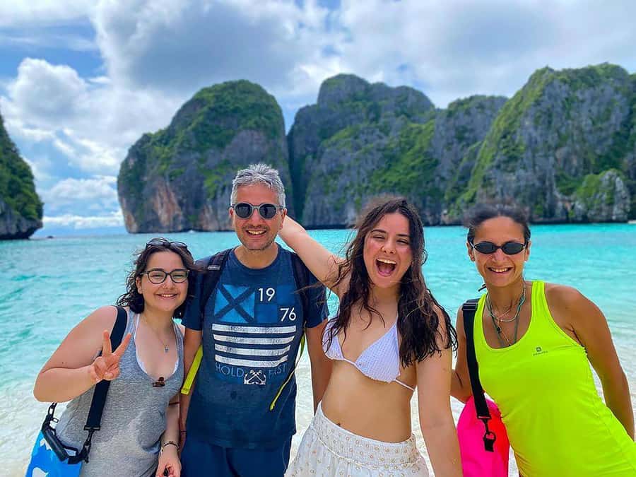 Phuket: Phi Phi & Bamboo Islands Snorkeling by Speedboat - Bamboo Island brings the day back to the beach