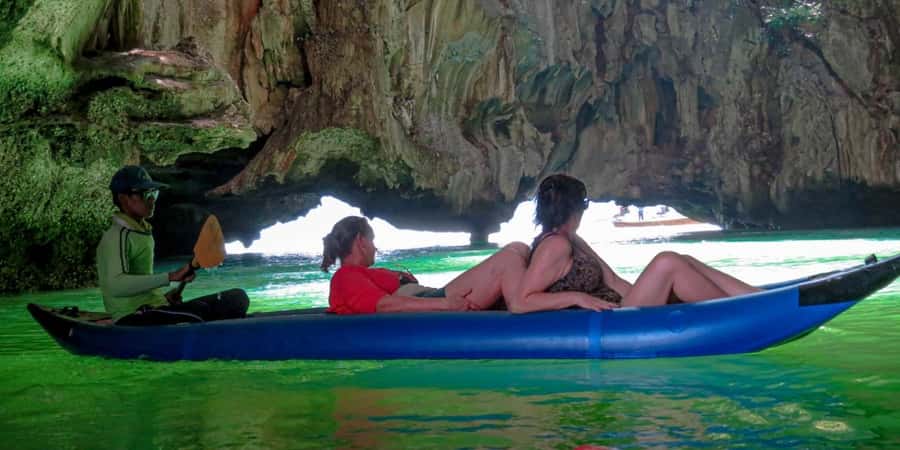 Phuket: Phi Phi & James Bond Island Combo Day Tour w/Lunch - A packed route from Phuket to the Andaman Sea
