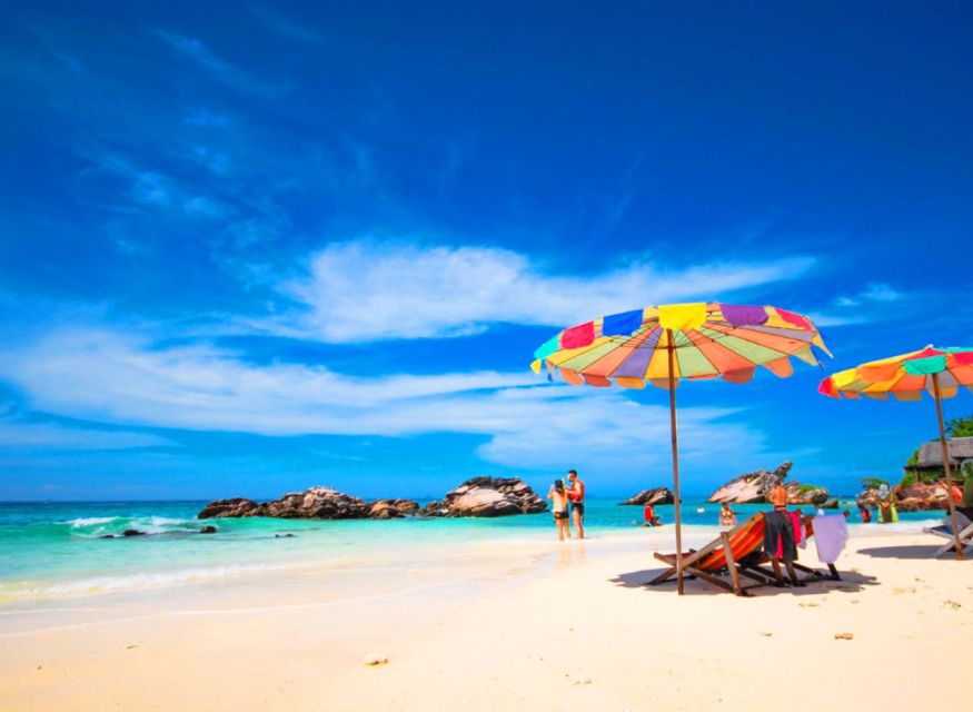 Phuket: Phi Phi & Khai Island Private Speedboat Charter Tour - Lunch and free time on the beach