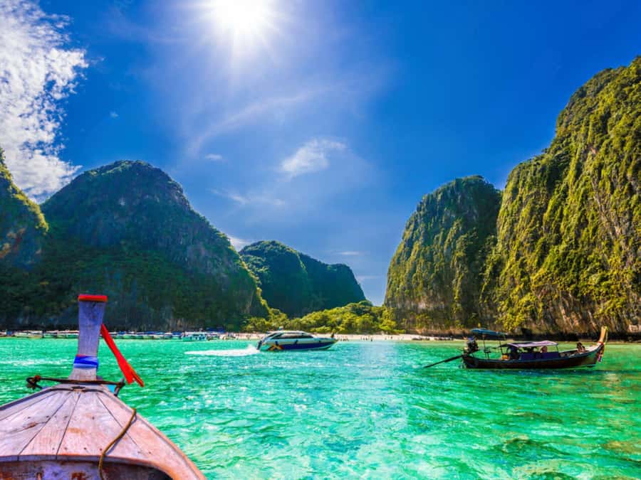 Phuket; Phi Phi, Maya Bay, Bamboo or Khai Island Speedboat - From your hotel to Royal Phuket Marina